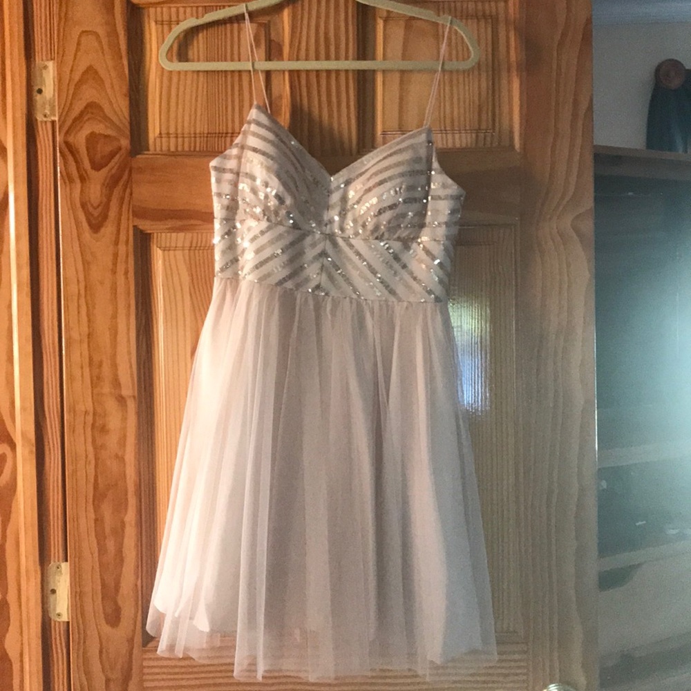 Beautiful cream and tule Dress